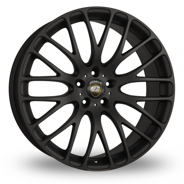 22″ Calibre-Altus Black Polished Alloys Wheels