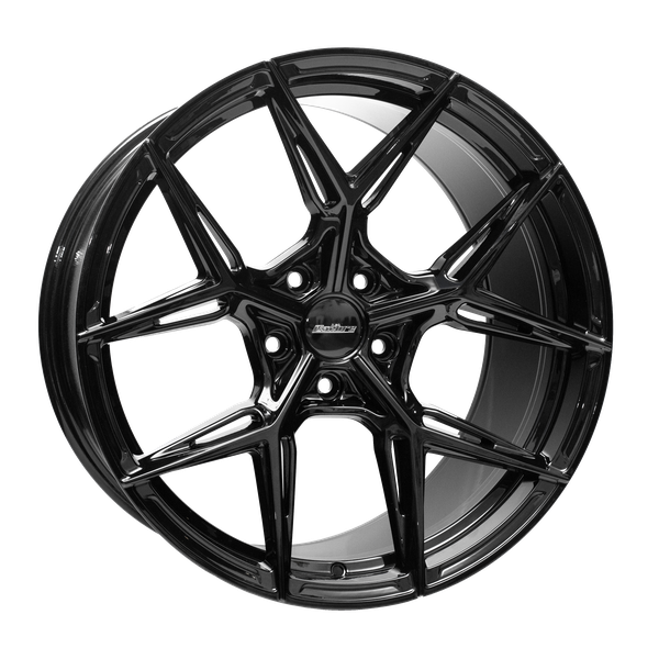 20″ Calibre Conquest Black Alloy Wheels