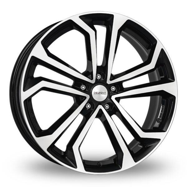 16″ Dezent TA Black Polished Alloys