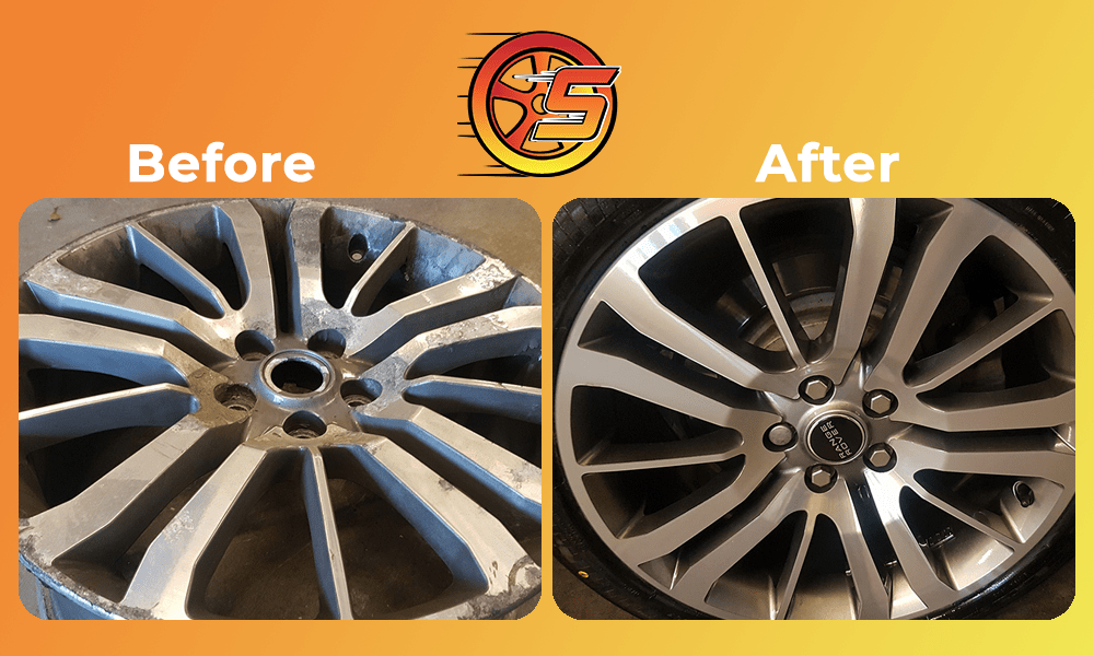 Diamond cut wheel refurbishment Speedy's Wheels & Tyres