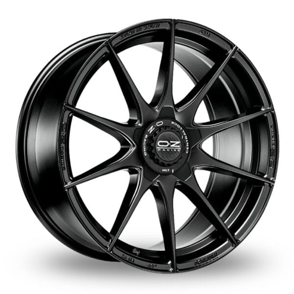 OZ RACING FORMULA HLT 5 STUD MATT BLACK ALLOY WHEELS