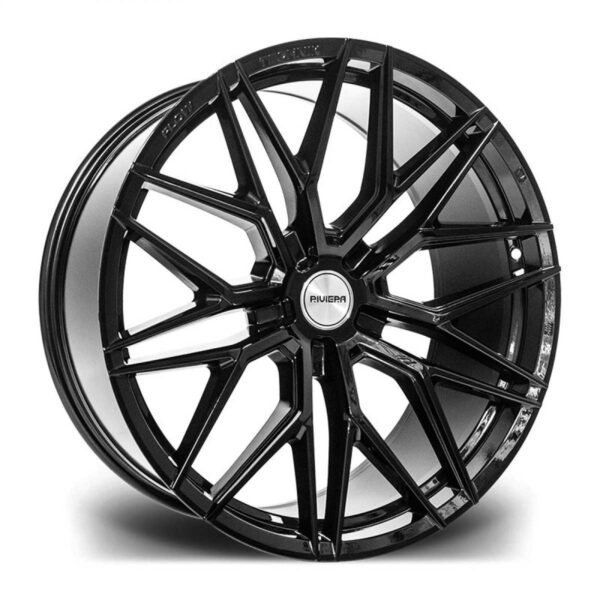 20″ Riviera RF101 Gloss Black for Volkswagen Transporter