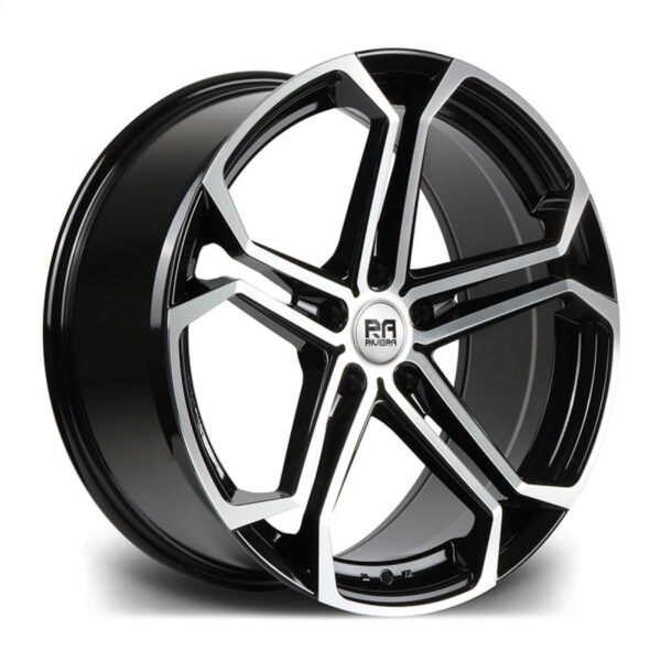 20″ Riviera ATLAS Black Polished for Volkswagen Transporter