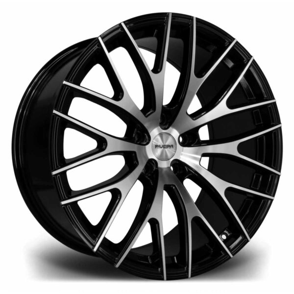 20″ Riviera SAFIREBlack Polished for Volkswagen Transporter