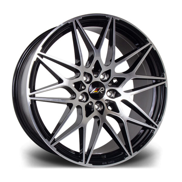 20″ LMR TORIA BLACK POLISHED – FITMENT 5X120