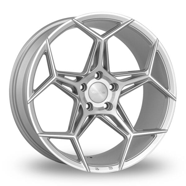 VEEMAN V-FS40 SILVER POLISHED ALLOY WHEELS