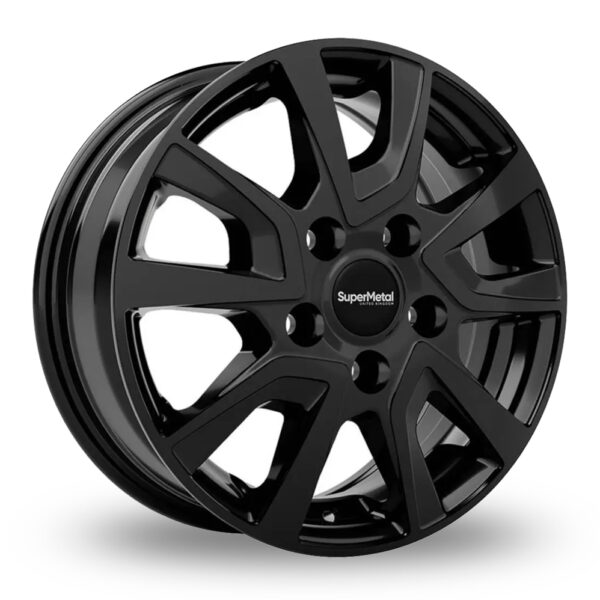 18″ SuperMetal Vault Gloss Black for Volkswagen Transporter