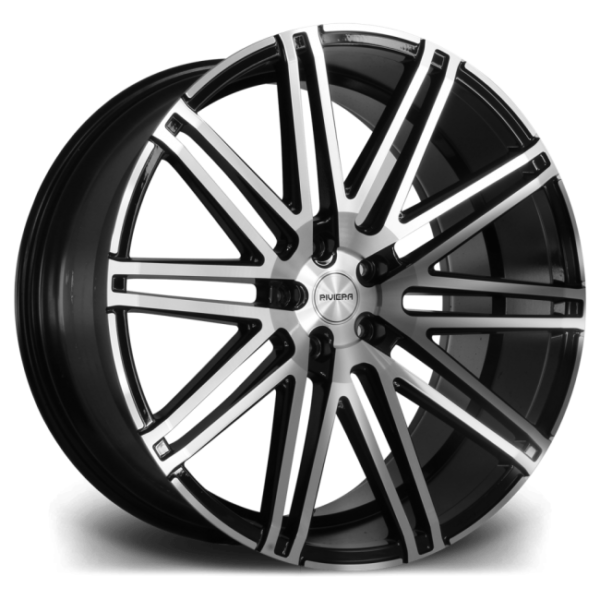 20″ RIVIERA RV120 GLOSS BLACK – FITMENT 5X120