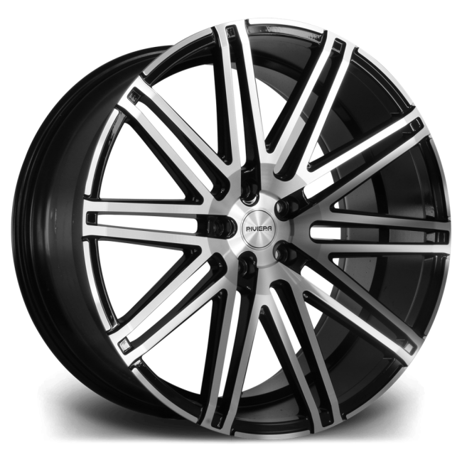 20″ RIVIERA RV120 GLOSS BLACK – FITMENT 5X120