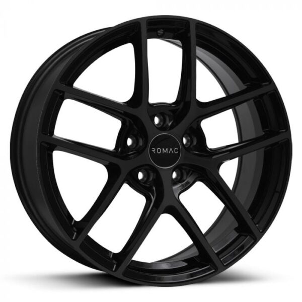 19″ Romac Diablo Satin Black Alloys Includes BMW Center Caps And Delivery