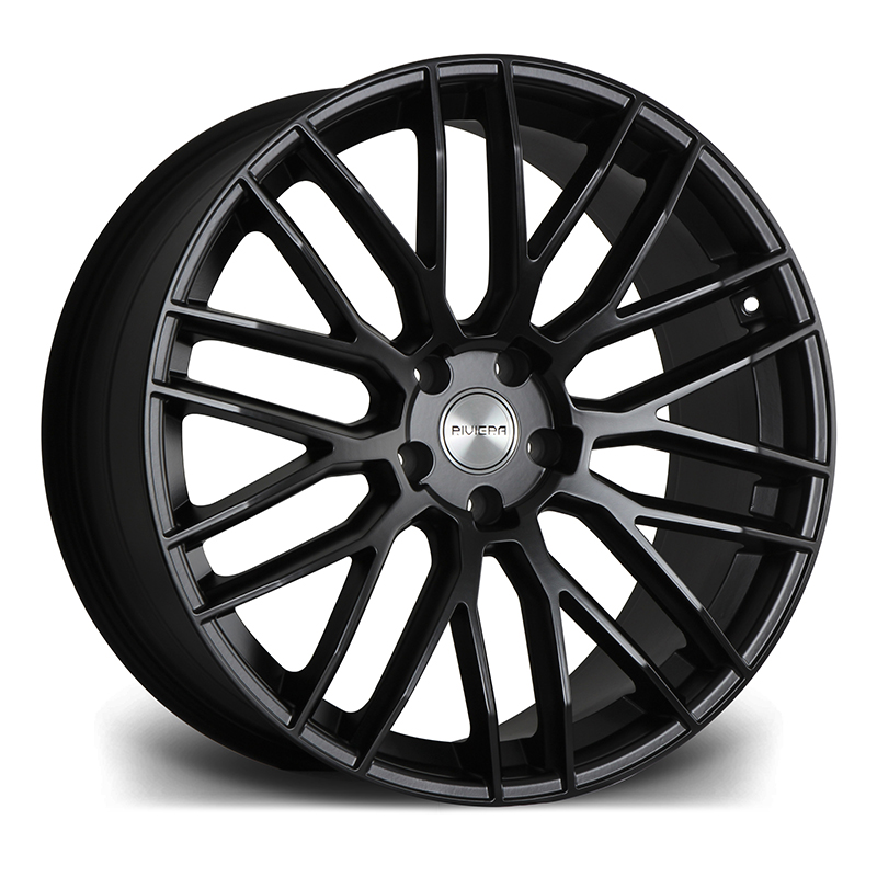 22″ Riviera RV126 Gloss Black Alloys – 5×120 – 10J  &  265/30R22 Tyres Fitted & Balanced