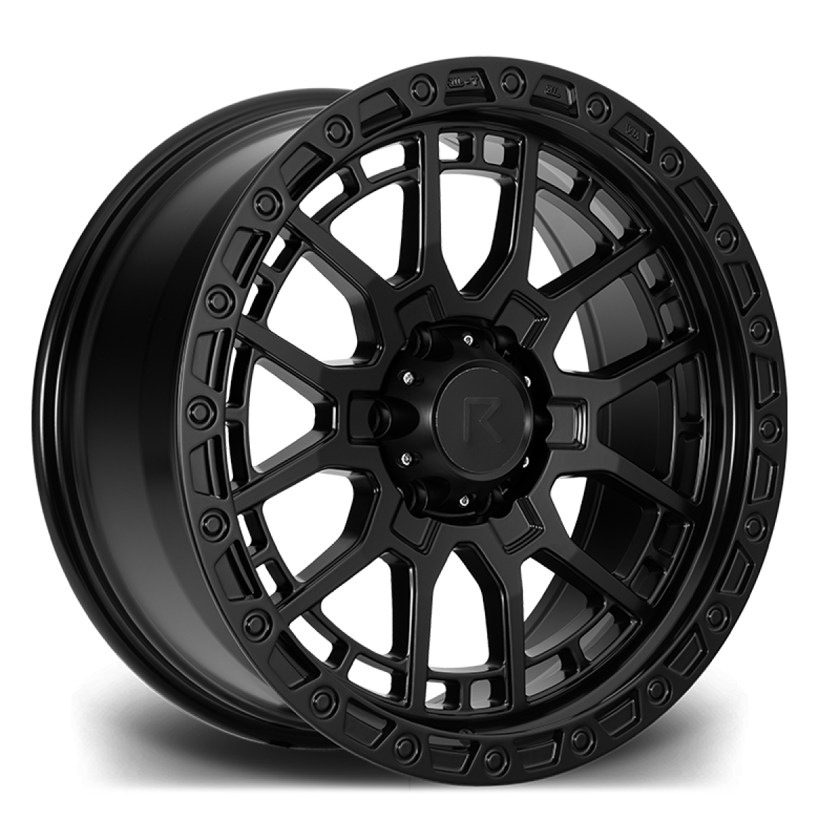 20″ Riviera RX2 Black Alloy Wheels