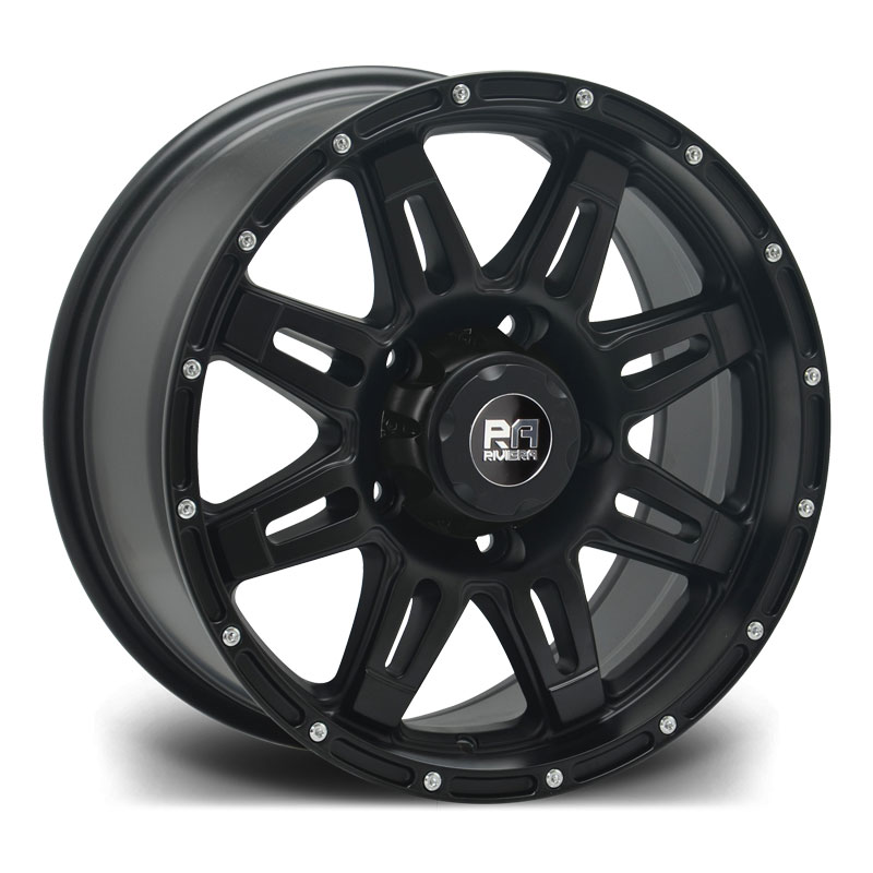 20″ RIVIERA XTREME RX600 BLACK MILLED – FITMENT 6×139