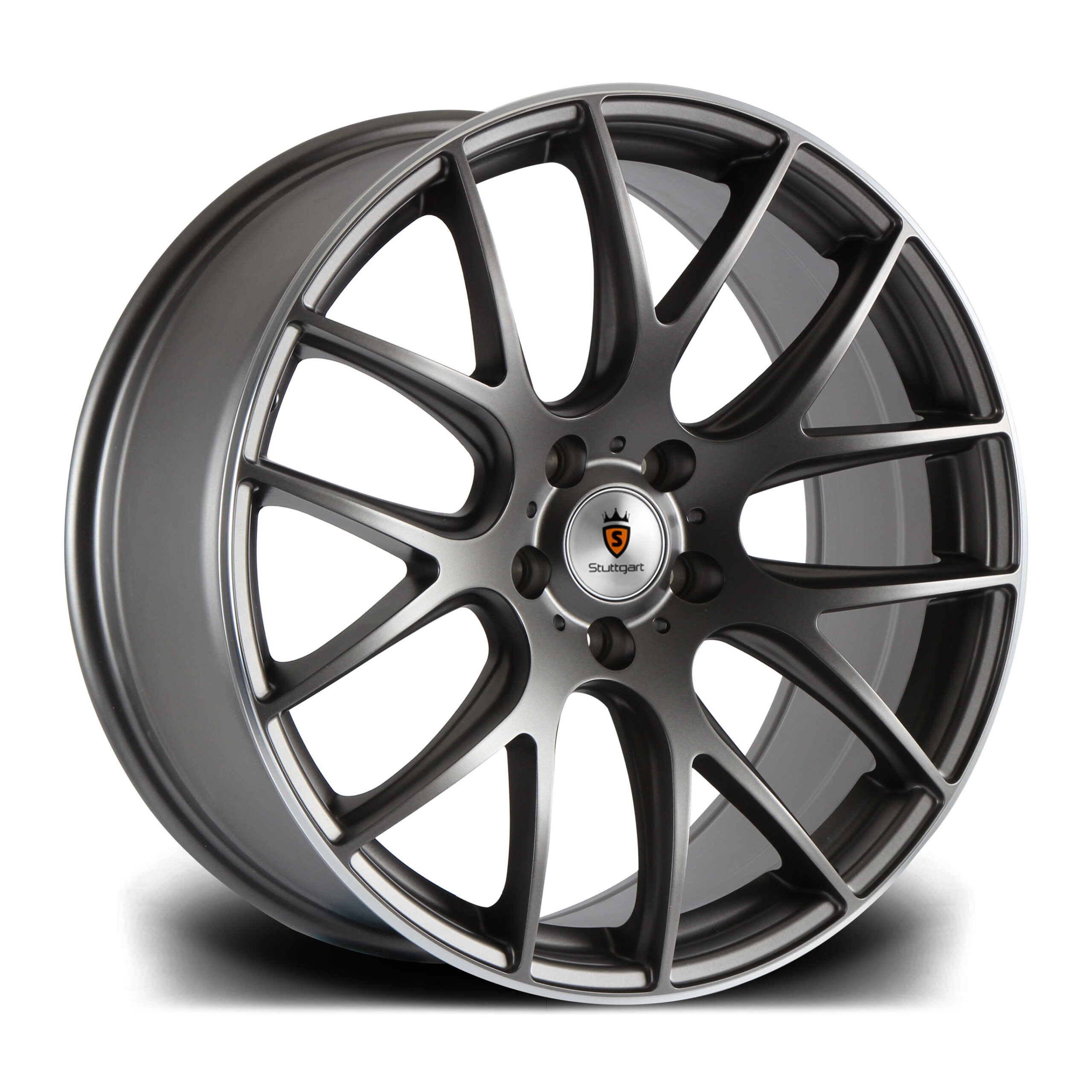 20″ STUTTGART ST3 MATT GUNMETAL POLISHED – FITMENT 5X120