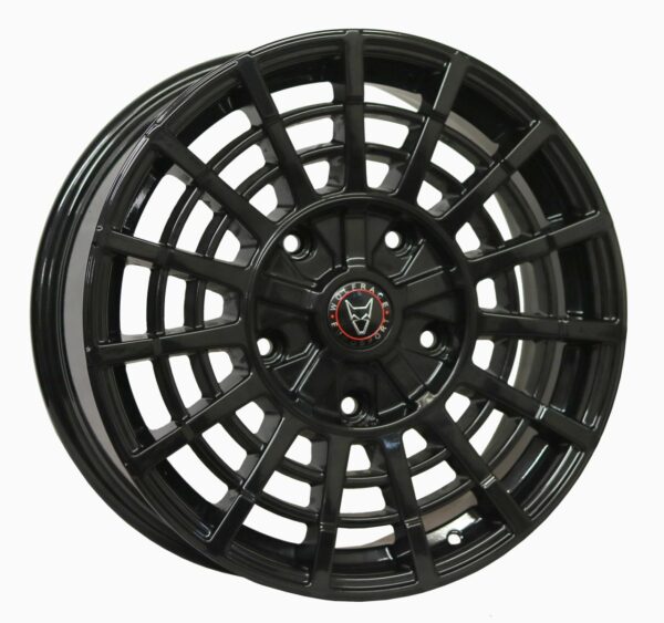 18″ Wolfrace Turismo Super T﻿ Gloss Black for Transit Custom