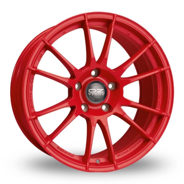 OZ RACING ULTRALEGGERA HLT RED ALLOY WHEELS