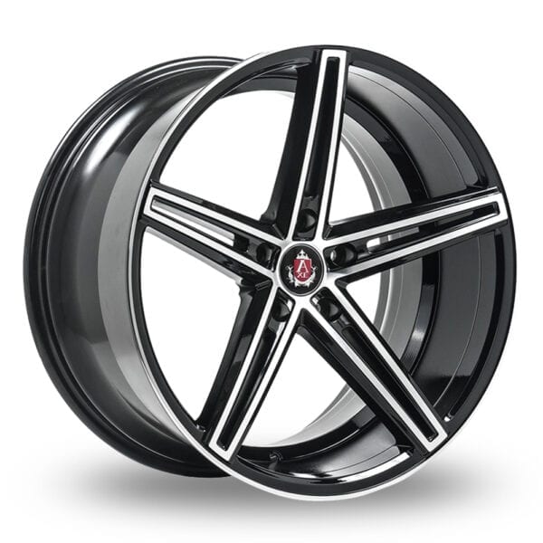 18″Axe EX14 Black Polished for Volkswagen Caddy